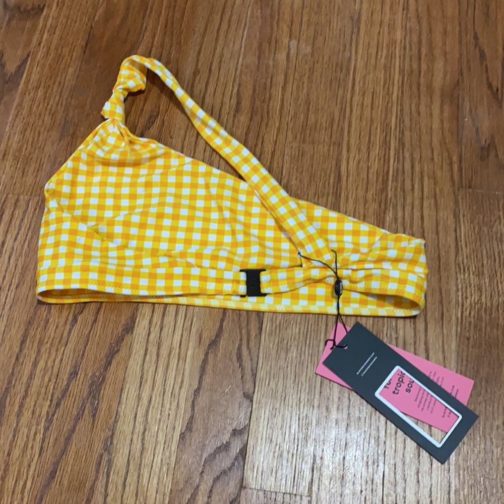 Blackbough Swim One Shoulder Bikini Top - Picture 2 of 5